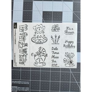 INVENTORY REDUCTION SALE. Stampin Up Something to Celebrate Stamp Set B37